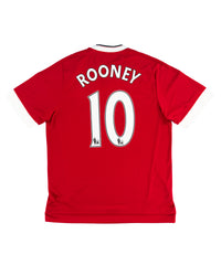 Manchester United - Home Shirt - ROONEY #10 - 2015/16 - Size L - 10/10