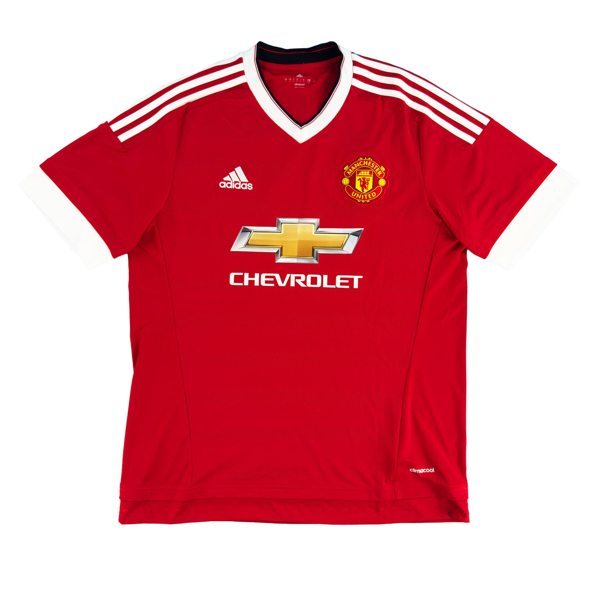 2015-16 Manchester United Thuis Shirt Rooney - Oldschool Voetbalshirts