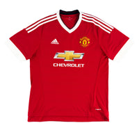 2015-16 Manchester United Thuis Shirt Rooney - Oldschool Voetbalshirts