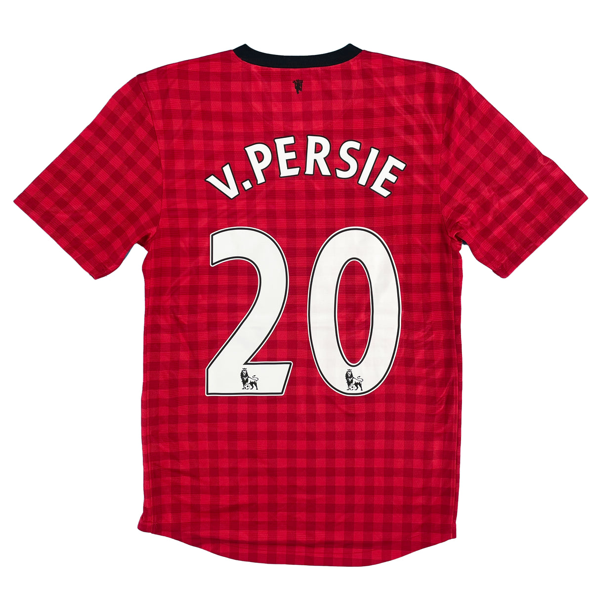 2012-13 Manchester United Thuis Shirt Van Persie #20- 9/10 - (S) - Oldschool Voetbalshirts