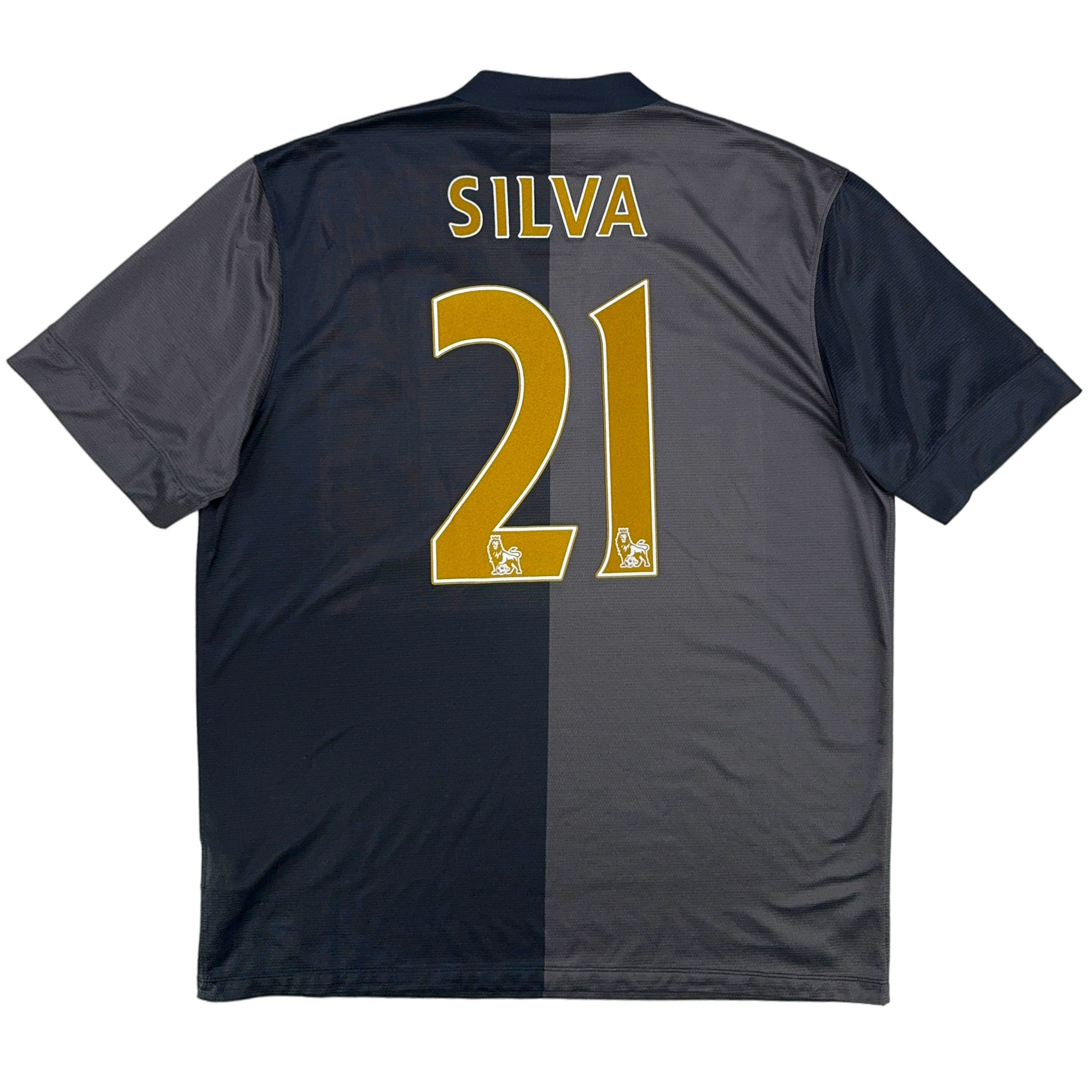 David Silva Manchester City Maat XL Uit Shirt 2013-14 - Nike