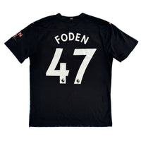 Manchester City - Away Shirt - FODEN #47 - 2020/21 - Size M - 10/10