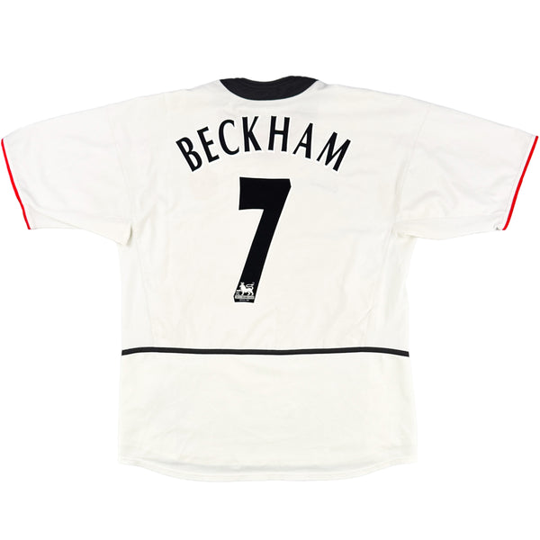 2002-03 Manchester United Uit Shirt Beckham - Oldschool Voetbalshirts
