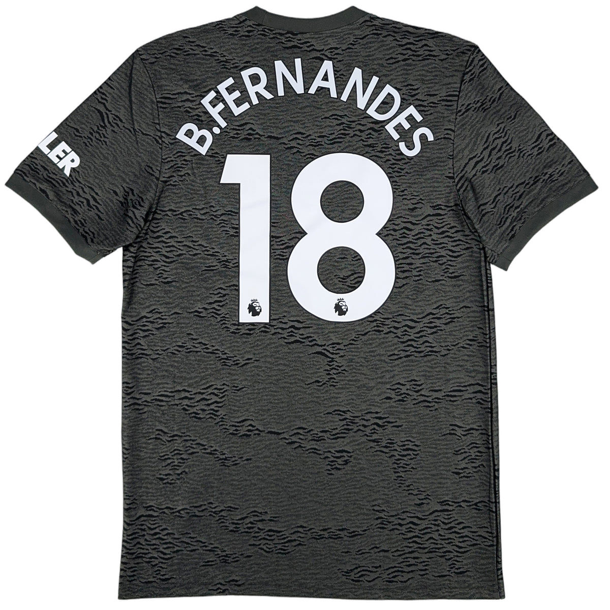 2020-21 Manchester United Uit Shirt Fernandes - Oldschool Voetbalshirts