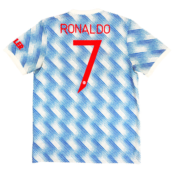 2021-22 Manchester United Uit Shirt Ronaldo - Oldschool Voetbalshirts