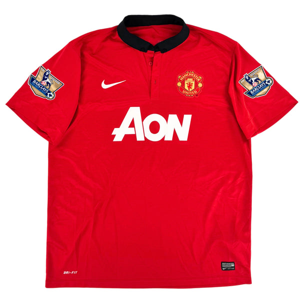 2013-14 Manchester United Thuis Shirt Van Persie #20- 10/10 - (XL)