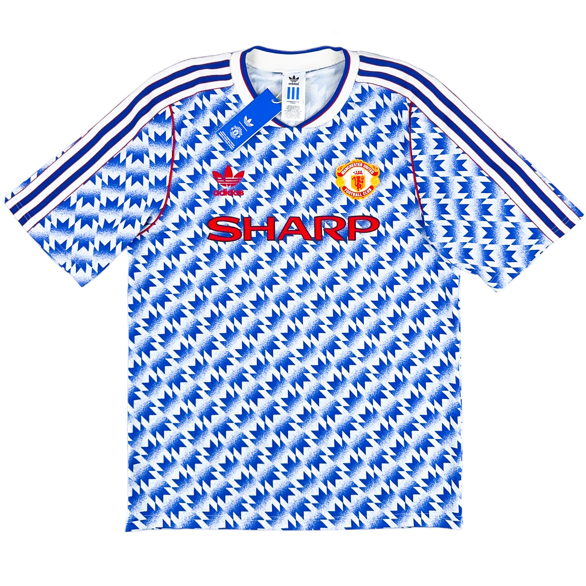 1990-92 Manchester United Uit Shirt Heruitgave - Oldschool Voetbalshirts