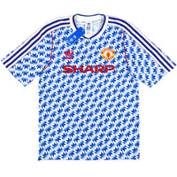 1990-92 Manchester United Uit Shirt Heruitgave - Oldschool Voetbalshirts