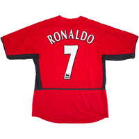 2002-04 Manchester United Home Shirt Ronaldo