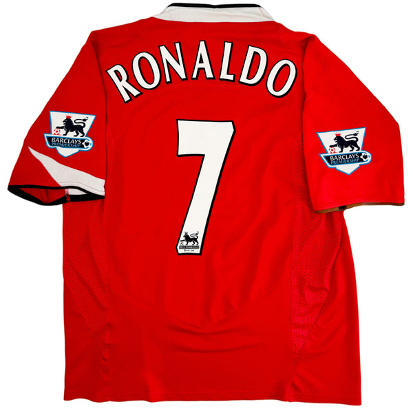 2004-06 Manchester United Thuis Shirt Ronaldo - Oldschool Voetbalshirts