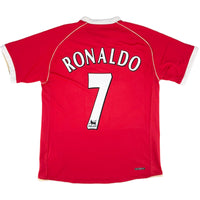 2006-07 Manchester United Thuis Shirt Ronaldo