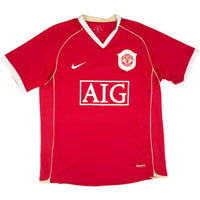 2006-07 Manchester United Thuis Shirt Ronaldo