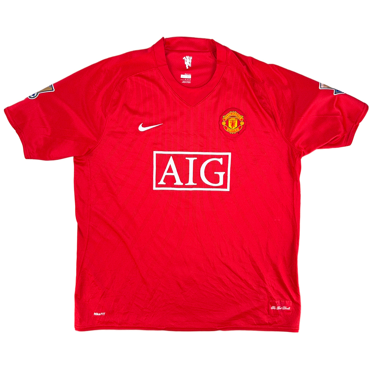 2007-09 Manchester United Thuis Shirt Ronaldo