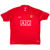 2007-09 Manchester United Thuis Shirt Ronaldo