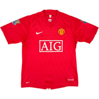 2007-09 Manchester United Thuis Shirt Ronaldo