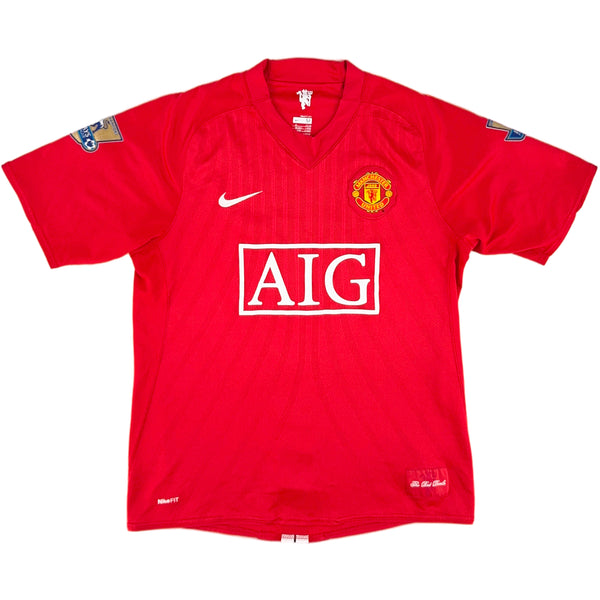 2007-09 Manchester United Thuis Shirt Ronaldo