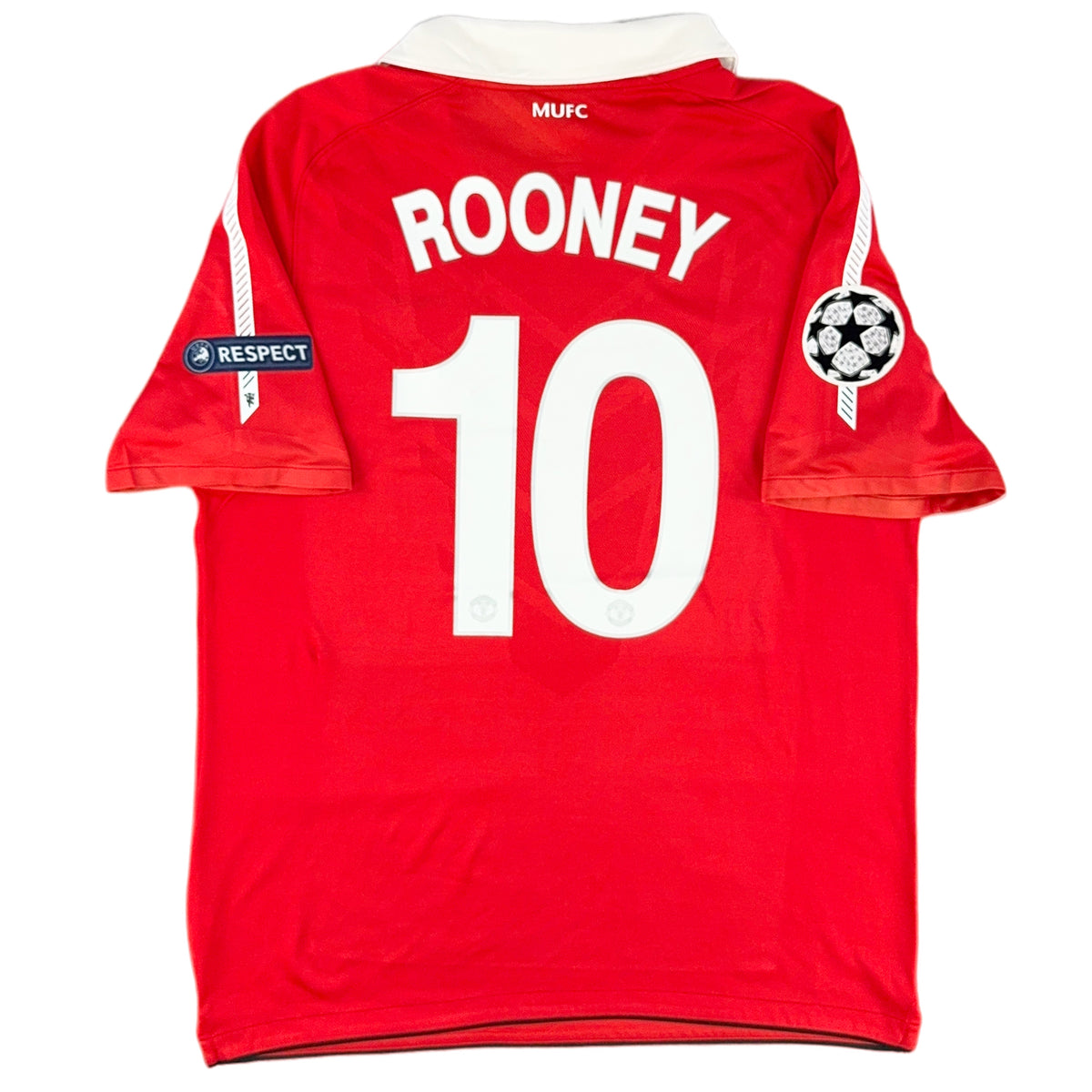 2010-11 Manchester United Thuis Shirt Rooney - Oldschool Voetbalshirts