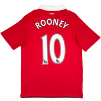 2010-11 Manchester United Home Shirt Rooney