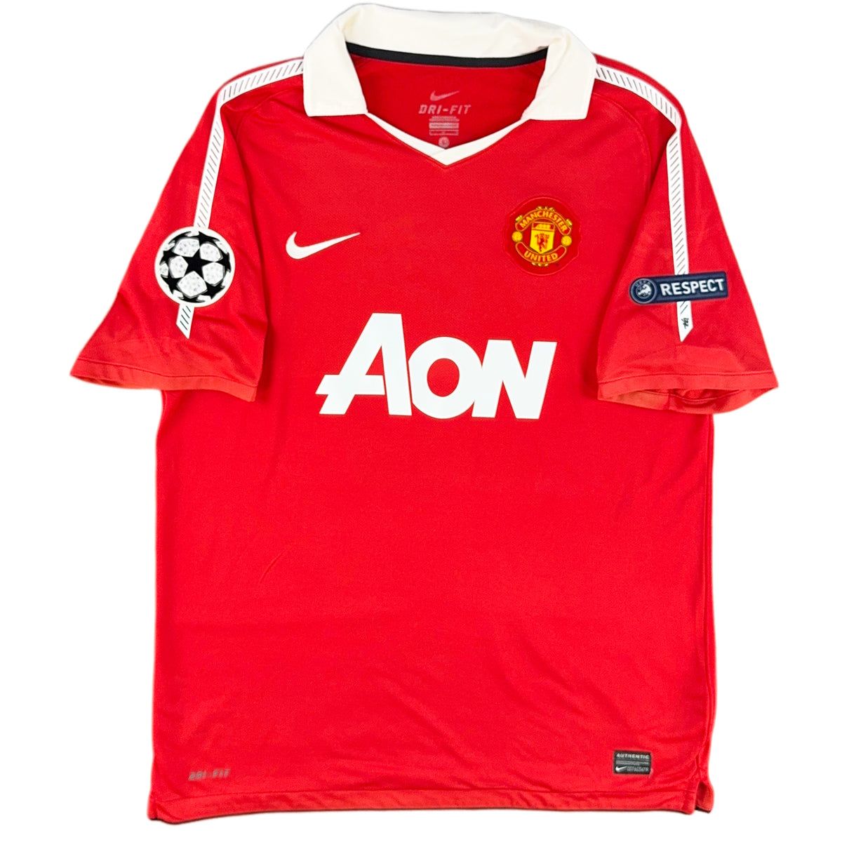 2010-11 Manchester United Thuis Shirt Rooney - Oldschool Voetbalshirts