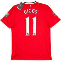 2011-12 Manchester United Thuis Shirt Giggs - Oldschool Voetbalshirts