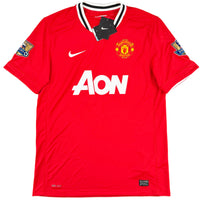 2011-12 Manchester United Thuis Shirt Giggs - Oldschool Voetbalshirts