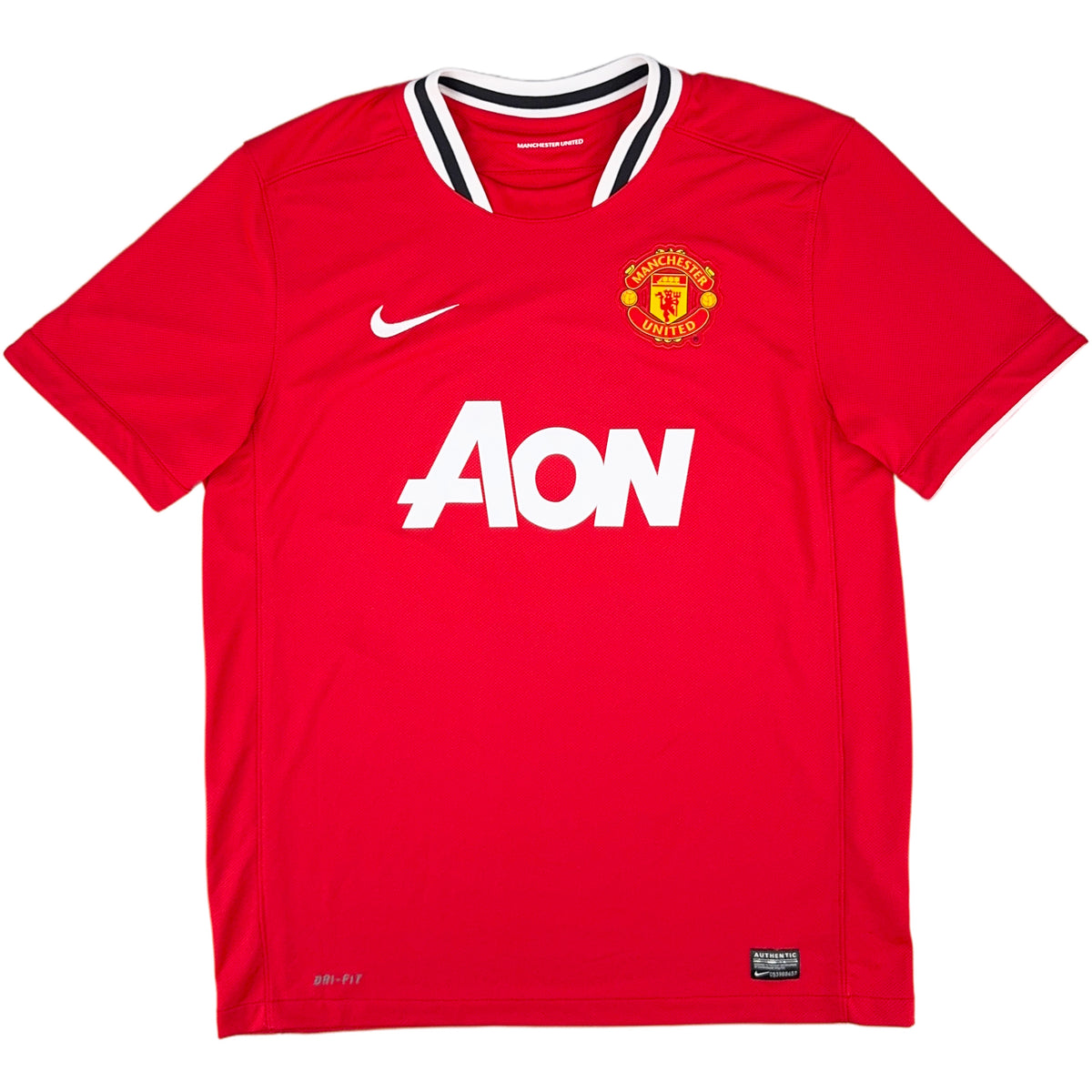 2011-12 Manchester United Thuis Shirt Giggs - Oldschool Voetbalshirts