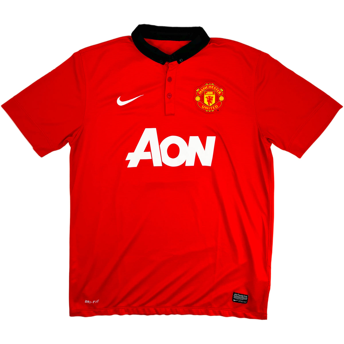 2013-14 Manchester United Thuis Shirt Giggs - Oldschool Voetbalshirts