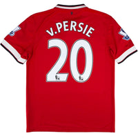 2014-15 Manchester United Thuis Shirt Van Persie - Oldschool Voetbalshirts