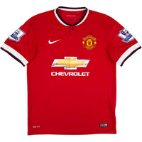 2014-15 Manchester United Thuis Shirt Van Persie - Oldschool Voetbalshirts