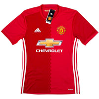 2016-17 Manchester United Thuis Shirt Ibrahimovic - Oldschool Voetbalshirts