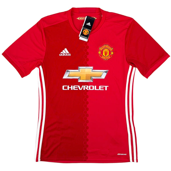 2016-17 Manchester United Thuis Shirt Ibrahimovic - Oldschool Voetbalshirts