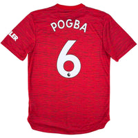 2020-21 Manchester United Pro Heimtrikot Pogba