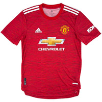 2020-21 Manchester United Pro Heimtrikot Pogba