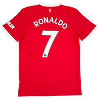 2021-22 Manchester United Thuis Shirt Ronaldo