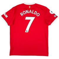 2021-22 Manchester United Thuis Shirt Ronaldo - Oldschool Voetbalshirts