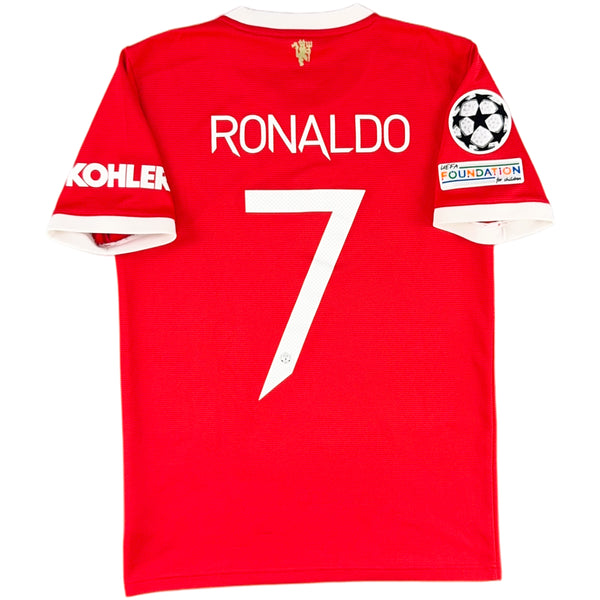 2021-22 Manchester United Thuis Shirt Ronaldo - Oldschool Voetbalshirts