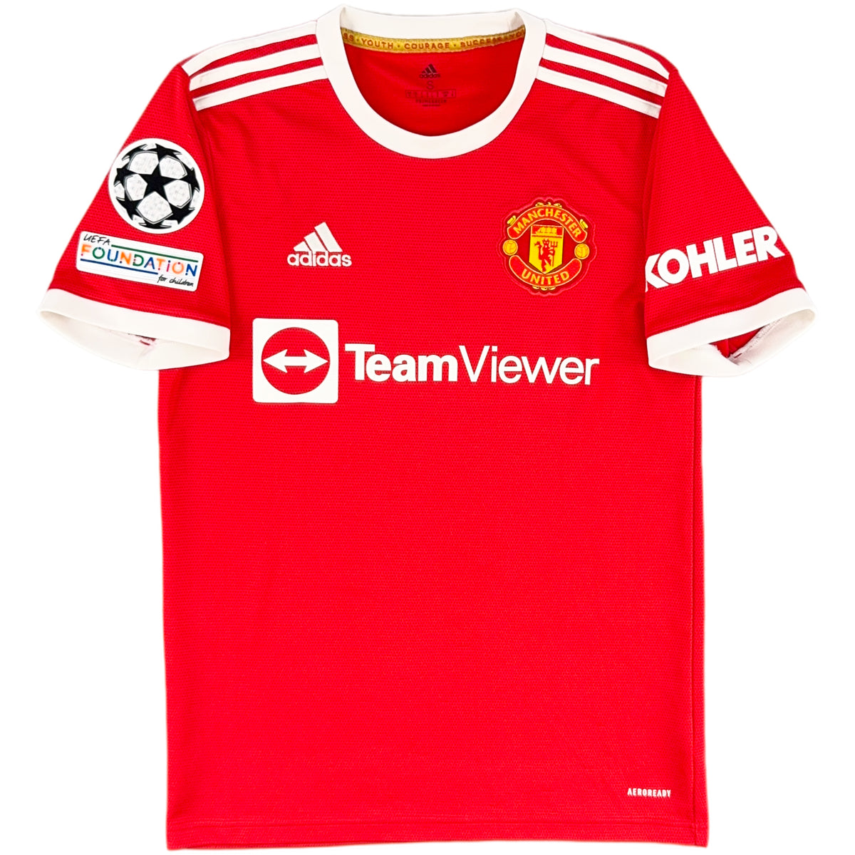 2021-22 Manchester United Thuis Shirt Ronaldo - Oldschool Voetbalshirts
