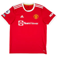 2021-22 Manchester United Thuis Shirt Ronaldo - Oldschool Voetbalshirts