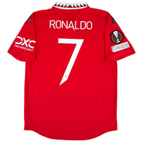 2022-23 Manchester United Pro Thuis Shirt Ronaldo - Oldschool Voetbalshirts