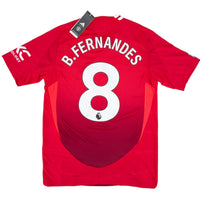 2024-25 Manchester United Pro Thuis Shirt Fernandes - Oldschool Voetbalshirts