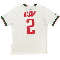 Morocco - Away Shirt - HAKIMI #2 - 2022 World Cup - Size M - 8/10