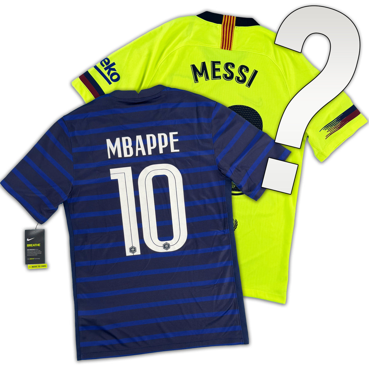 Mystery Shirt - Speler - Oldschool Voetbalshirts