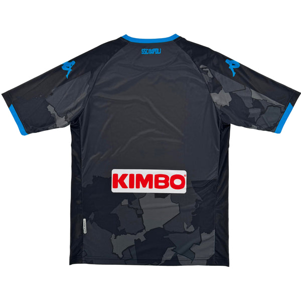 2019-20 Napoli Uit Shirt - 9/10 - (XL) - Oldschool Voetbalshirts