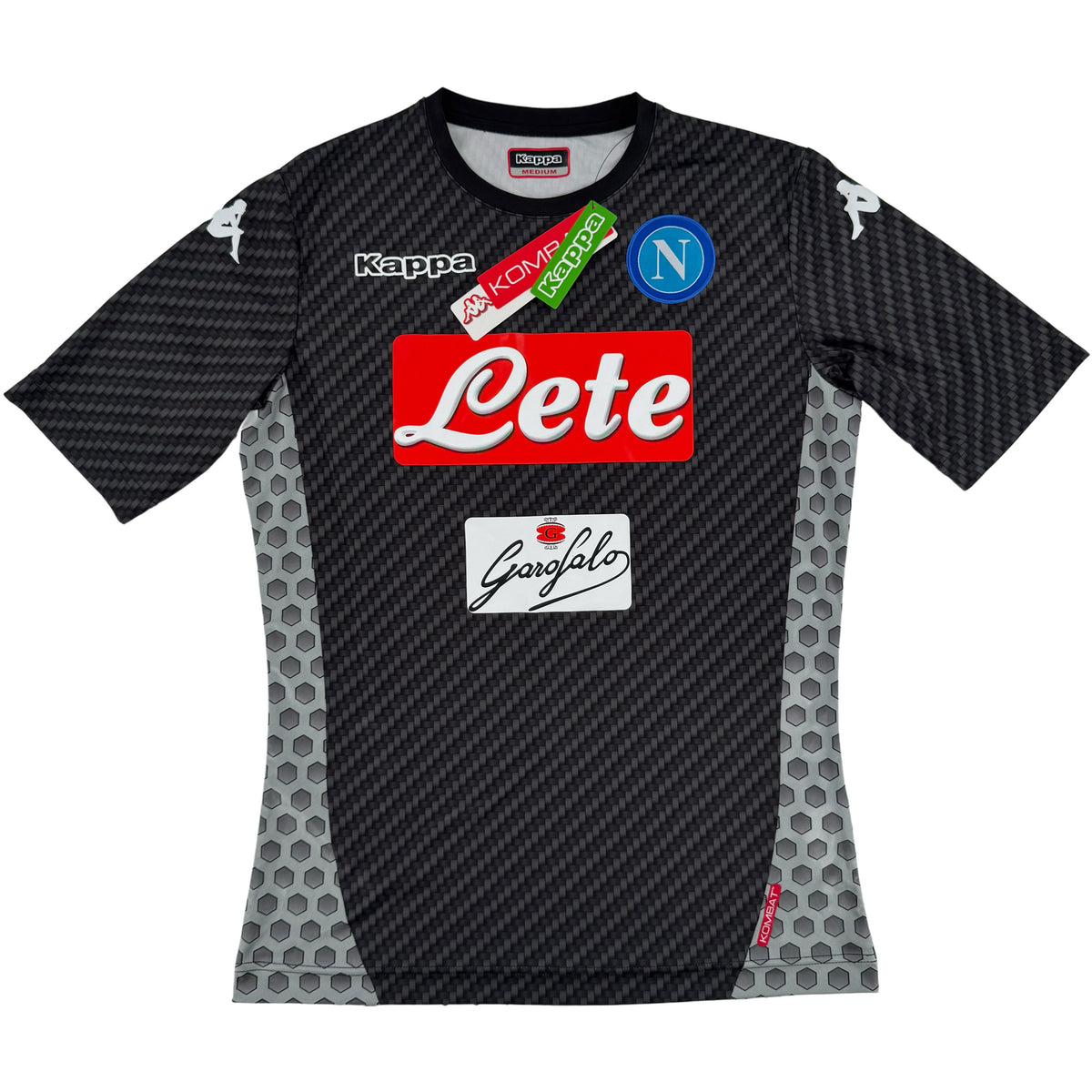 2017-18 Napoli Vierde Shirt - Nieuw - (M) - Oldschool Voetbalshirts