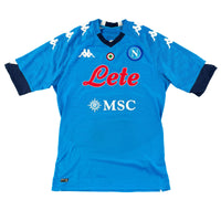 2020-21 Napoli Thuis Shirt - 10/10 - (XL) - Oldschool Voetbalshirts