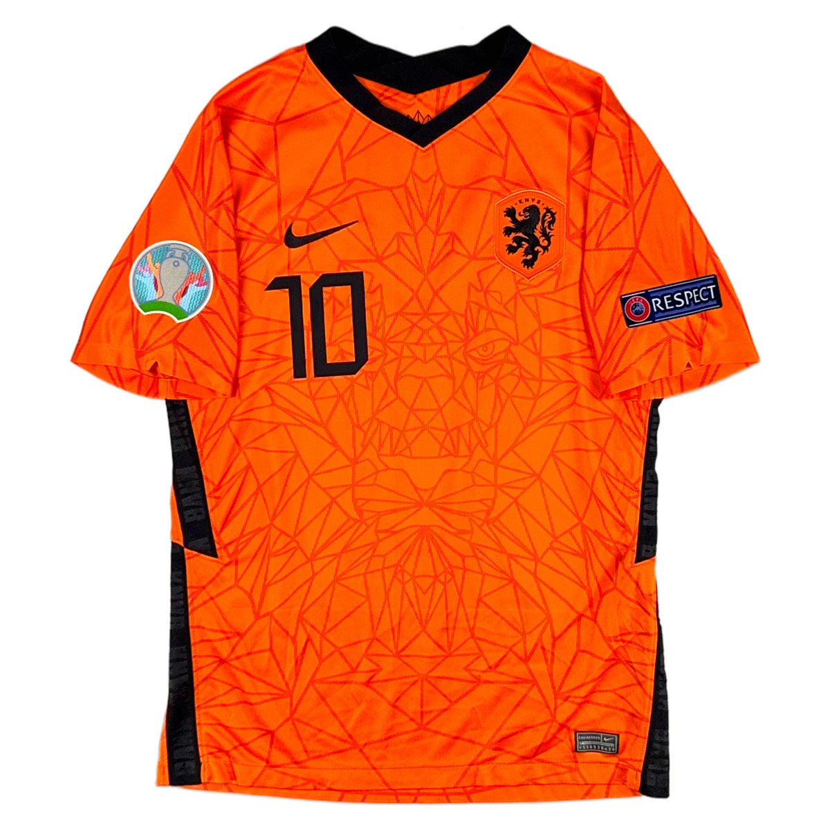 2020 Netherlands EURO Home Shirt Memphis
