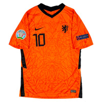 2020 Netherlands EURO Home Shirt Memphis