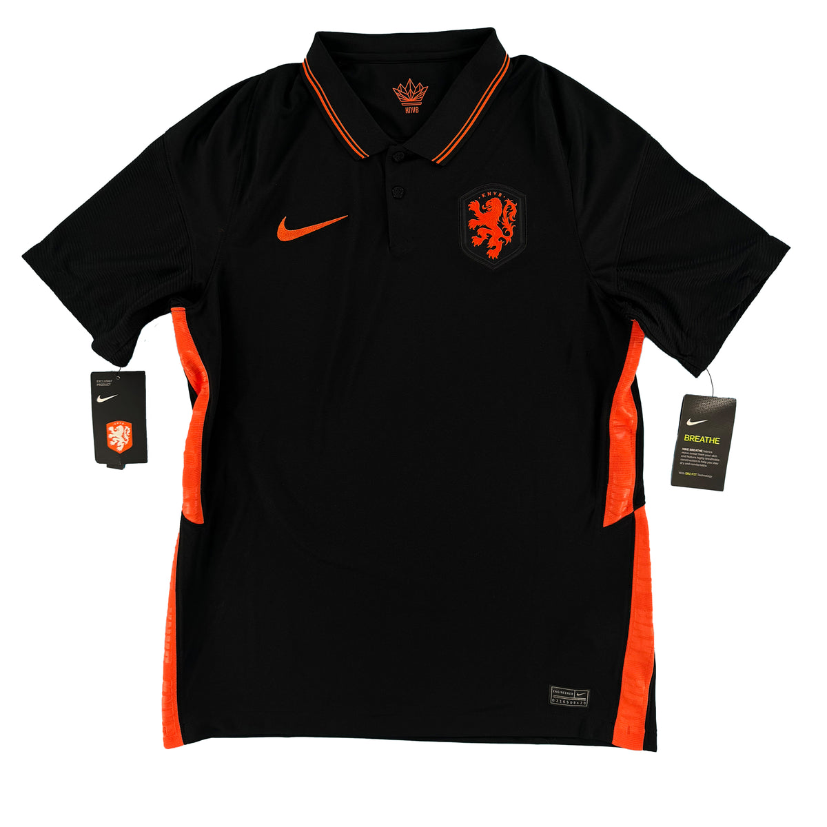 2020 Nederland EK Uit Shirt - Oldschool Voetbalshirts