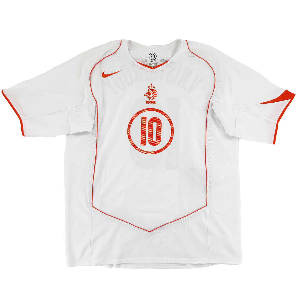 2004 Nederland EK Uit Shirt Van Nistelrooij #10 - 10/10 - (XL) - Oldschool Voetbalshirts