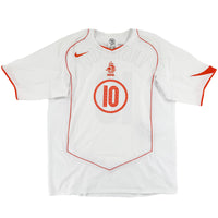 2004 Nederland EK Uit Shirt Van Nistelrooij #10 - 10/10 - (XL) - Oldschool Voetbalshirts